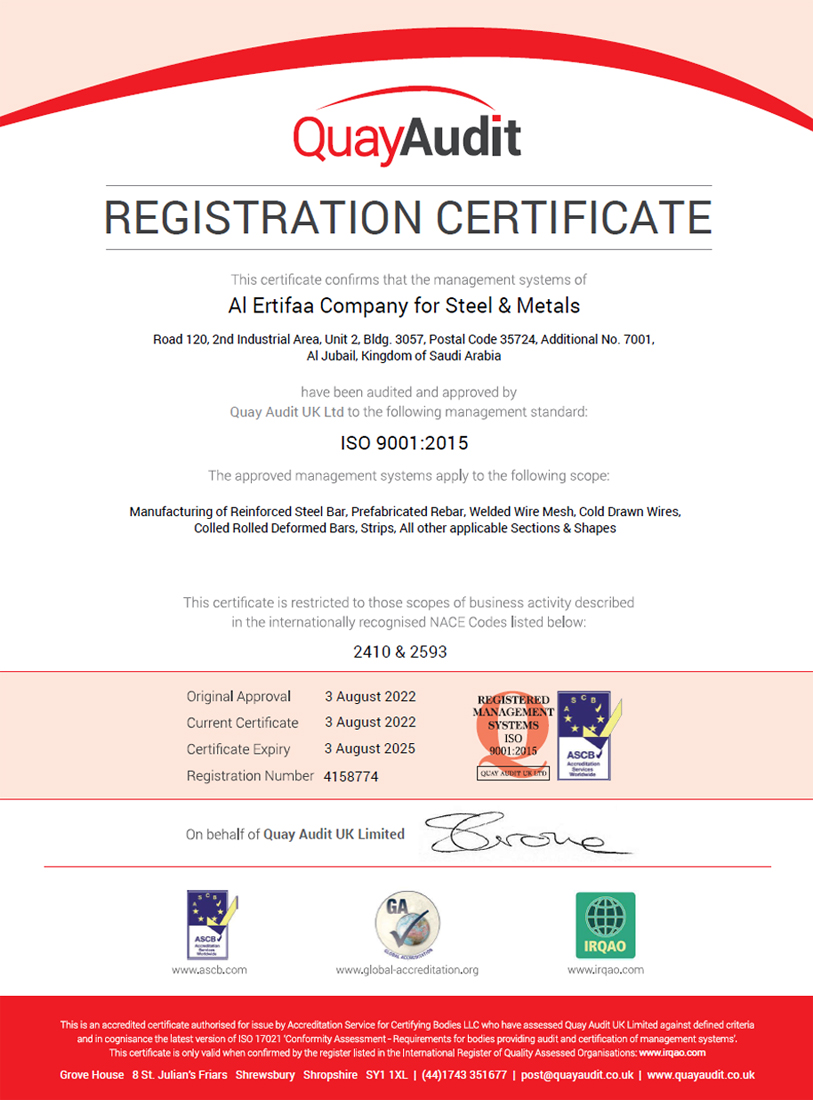 REGISTRATION CERTIFICATE